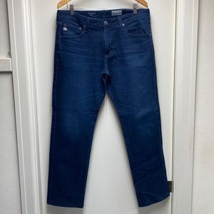 Men’s AG jeans, size 34/34 but tailored to a size 34/32